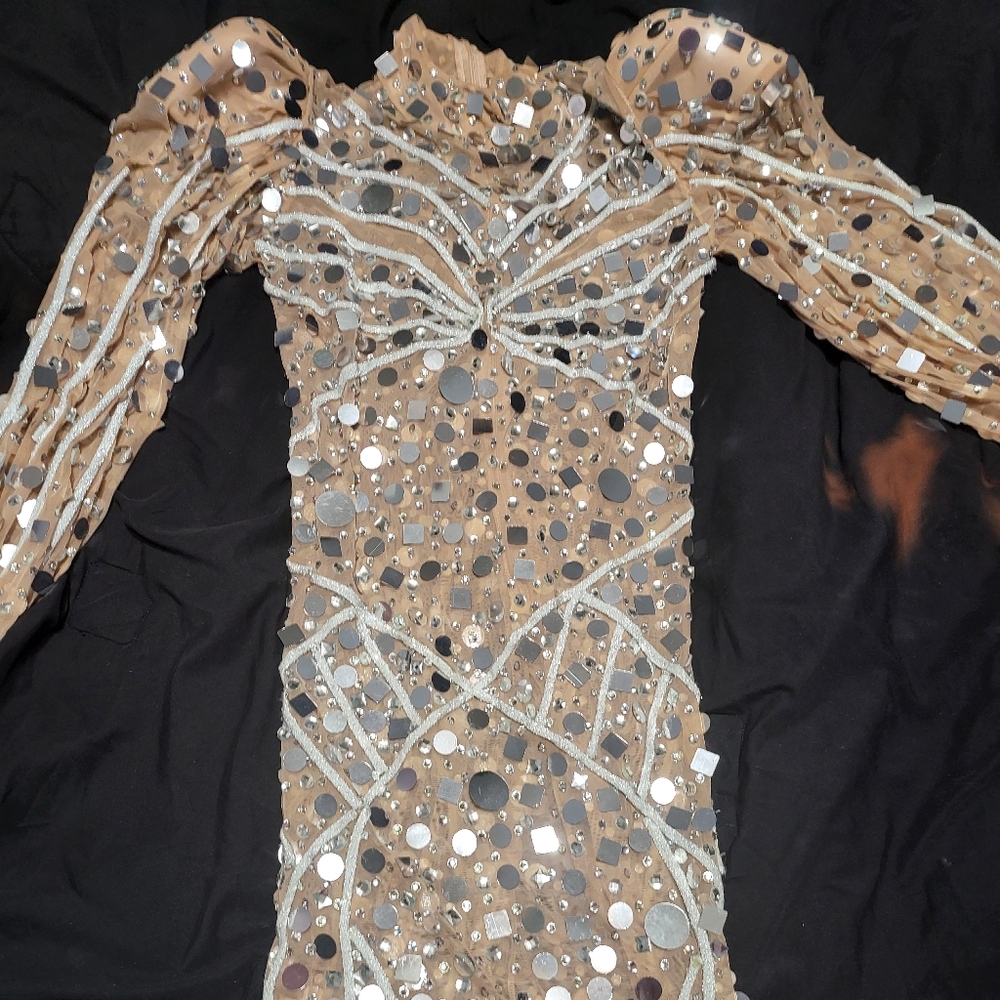 Brithday dress rhinestone dresses